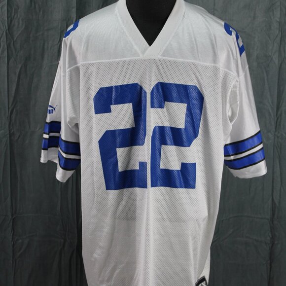 Dallas Cowboys Jersey (VTG) - Emmitt Smith 22 by Puma - Men's 2XL - Picture 3 of 11